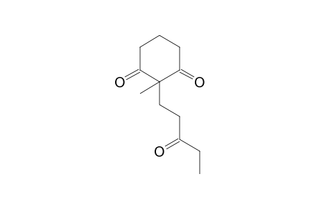 2-Methyl-2-(3-oxopentyl)cyclohexane-1,3-dione