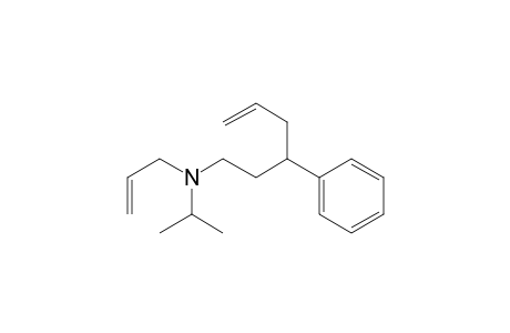 N-Allyl-N-(3-phenyl-5-hexenyl)-N-isopropylamine