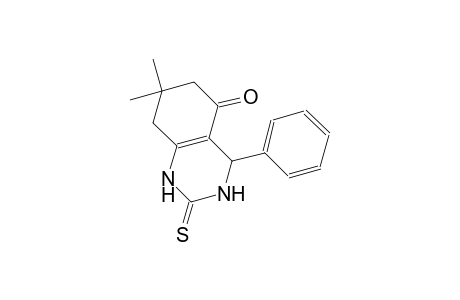 4-PHENYL-7,7-DIMETHYL-5-OXO-1,2,3,4,5,6,7,8-OCTAHYDROQUINAZOLINE-2-THIONE
