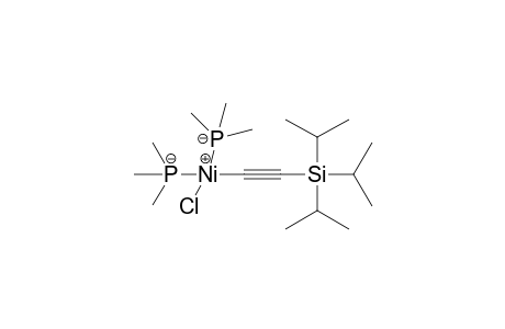 Chloro[( triisopropylsilyl) ethynyl]bis(trimethylphosphane) nickel(II)