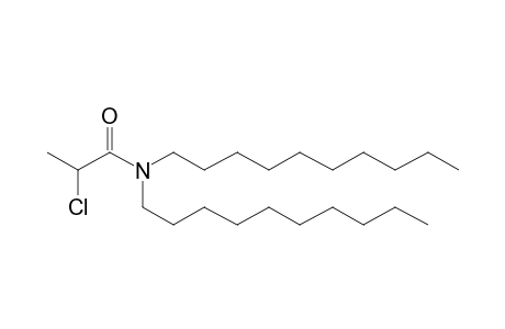 Propanamide, N,N-didecyl-2-chloro-