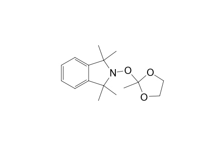 2-METHYL-2-(1,1,3,3-TETRAMETHYL-2,3-DIHYDRO-1H-ISOINDOL-2-YLOXY)-1,3-DIOXOLANE