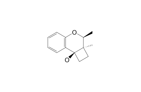 (R*,S*,R*)-2a,3-Dimethyl-1,2,2a,3-tetrahydro-8bH-cyclobuta[c]chromen-8b-ol