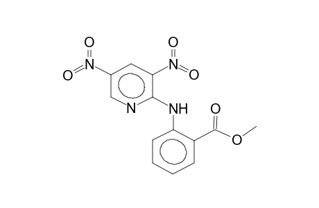 2-(2-Methoxycarbonylanilino)-3,5-dinitropyridine