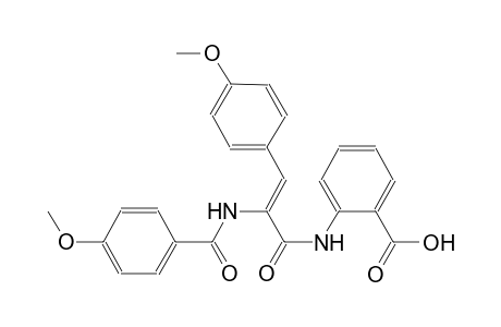 benzoic acid, 2-[[(2Z)-2-[(4-methoxybenzoyl)amino]-3-(4-methoxyphenyl)-1-oxo-2-propenyl]amino]-