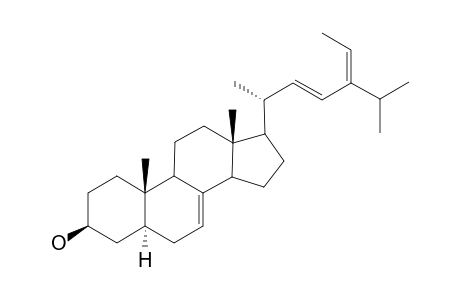 (22E,24Z)-5.alpha.-Stigmasta-7,22,24(24')-trien-3.beta.-ol