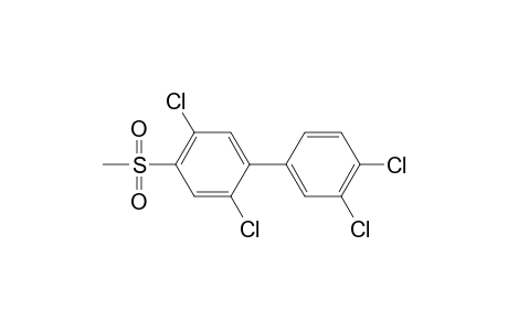 1,4-bis(chloranyl)-2-(3,4-dichlorophenyl)-5-methylsulfonyl-benzene