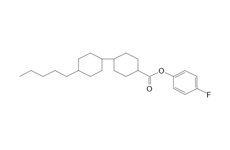 (4-fluorophenyl) 4-(4-pentylcyclohexyl)cyclohexane-1-carboxylate