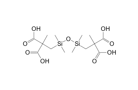 2-{[3-(2,2-dicarboxypropyl)-1,1,3,3-tetramethyldisiloxanyl]methyl}-2-methylmalonic acid