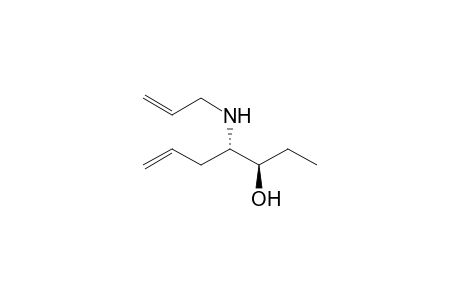 (3R,4S)-4-(Allylamino)hept-6-en-3-ol