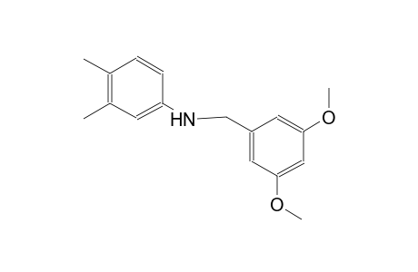 N-(3,5-dimethoxybenzyl)-3,4-dimethylaniline