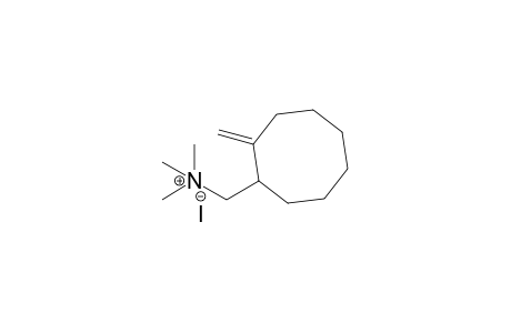 N,N,N-Trimethyl 1-(2-Methylenecyclooct-1-yl)methyl ammonium iodide