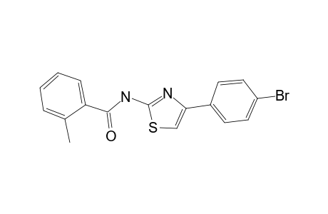 Benzamide, 2-methyl-N-[5-(4-bromophenyl)-2-thiazolyl]-