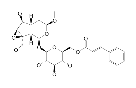 PISCROSIDE-B;6'-O-(E)-CINNAMOYL-3-BETA-METHOXY-3,4-DIHYDROCATALPOL