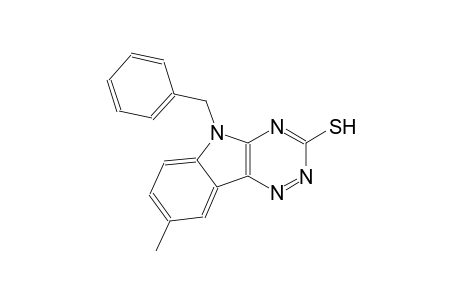 5-benzyl-8-methyl-5H-[1,2,4]triazino[5,6-b]indol-3-yl hydrosulfide
