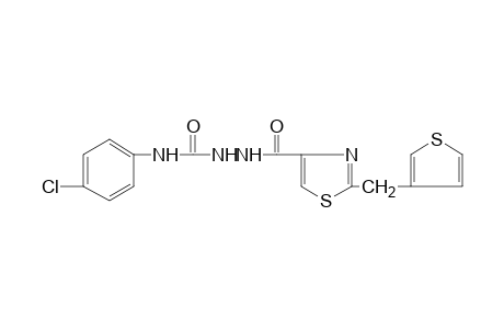 4-(p-chlorophenyl)-1-{[2-(3-thenyl)-4-thiazolyl]carbonyl}semicarbazide