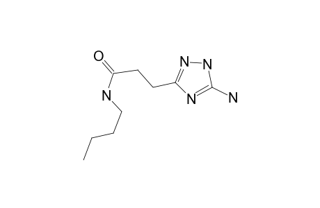 3-(5-Amino-1H-1,2,4-triazol-3-yl)-N-butylpropanamide