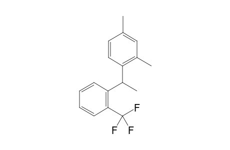 2,4-dimethyl-1-(1-(2-(trifluoromethyl)phenyl)ethyl)benzene