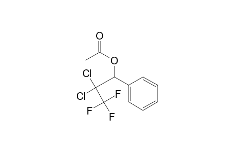 Benzenemethanol, .alpha.-(1,1-dichloro-2,2,2-trifluoroethyl)-, acetate