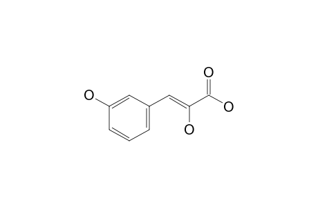 2-Hydroxy-3-(3-hydroxyphenyl)prop-2-enoic acid