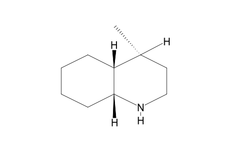 cis-DECAHYDRO-4alpha-METHYLQUINOLINE