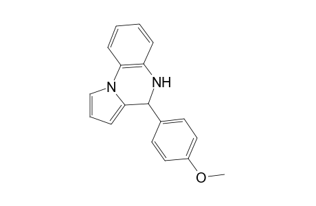 4,5-dihydro-4-(p-methoxyphenyl)pyrrolo[1,2-a]quinoxaline