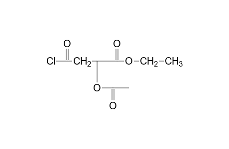 3-(CHLOROFORMYL)LACTIC ACID, ETHYL ESTER, ACETATE