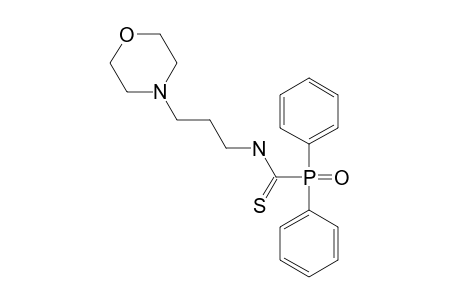 1-(diphenylphosphinyl)-N-(3-morpholinopropyl)thioformamide