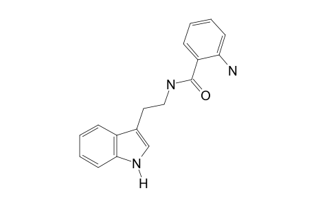 o-amino-N-[2-(indol-3-yl)ethyl]benzamide