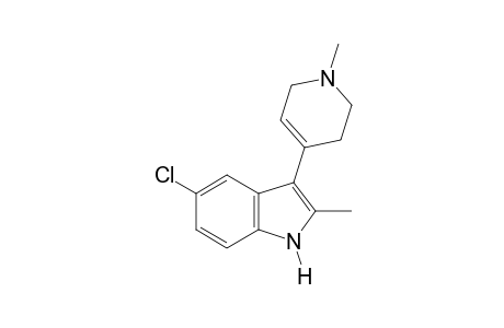 5-chloro-2-methyl-3-(1-methyl-1,2,3,6-tetrahydro-4-pyridyl)indole