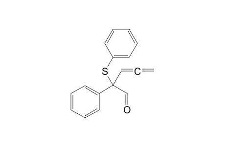 2-Phenyl-2-(phenylthio)penta-3,4-dienal