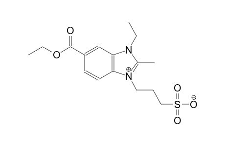 3-[5-(ethoxycarbonyl)-3-ethyl-2-methyl-3H-benzimidazol-1-ium-1-yl]-1-propanesulfonate