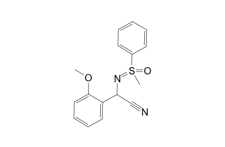 N-[(2-Methoxyphenyl)(cyano)methyl]-S,S-methylphenylsulfoximine