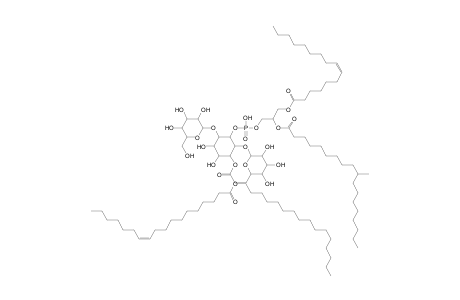 Ac4PIM2 18:0(methyl)_16:1_18:1_18:0