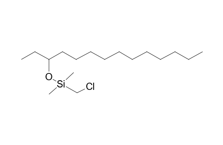 3-Dimethyl(chloromethyl)silyloxytetradecane