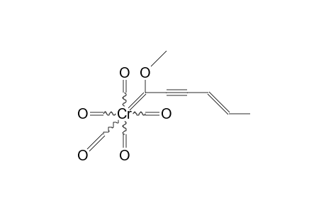 (Methoxy-(3-penten-1-ynyl)-methylene) pentacarbonyl chromium