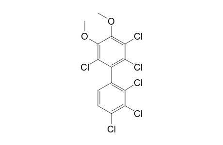 4',5'-Dimethoxy-2,3,4,2',3',6'-hexachlorobiphenyl