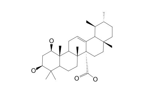 1-BETA,3-BETA-DIHYDROXY-URS-12-EN-27-OIC-ACID