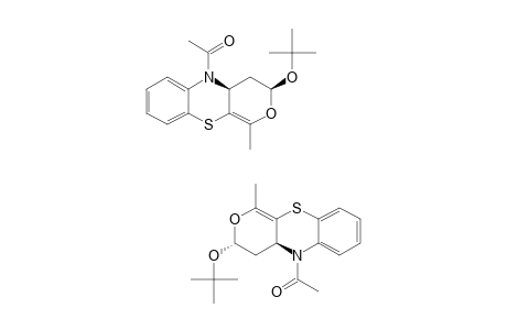 (3R*,4AR*)/(3S*,4AR*)-5-ACETYL-3-TERT.-BUTOXY-3,4,4A,5-TETRAHYDRO-1-METHYLPYRANO-[3,4-B]-[1,4]-BENZOTHIAZINE