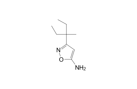 5-AMINO-3-(1-ETHYL-1-METHYLPROPYL)ISOXAZOLE
