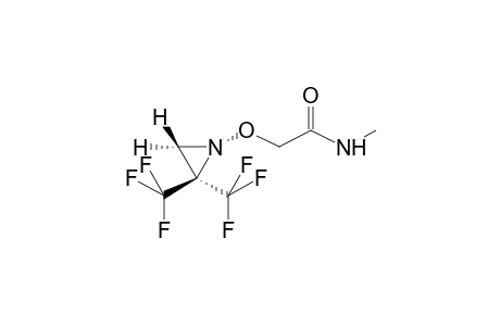 2-([2,2-Bis(trifluoromethyl)-1-aziridinyl]oxy)-N-methylacetamide