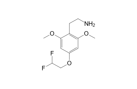 4-(2,2-Difluoroethoxy)-2,6-dimethoxyphenethylamine