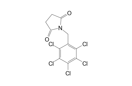 N-(2,3,4,5,6-pentachlorobenzyl)succinimided