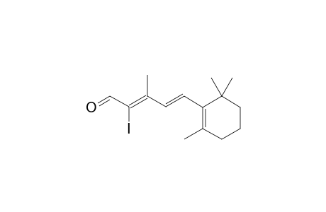 2-IODO-3-METHYL-5-(2',6',6'-TRIMETHYL-1'-CYCLOHEXEN-1'-YL)-2,4-PENTADIENAL