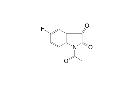 1H-Indole-2,3-dione, 1-acetyl-5-fluoro-