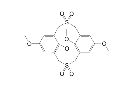 anti-6,9,15,18-tetramethoxy-2,11-dithia[3.3]metacyclophan-2,2,11,11-bis(dioxide)