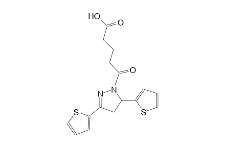 5-[3,5-di(2-thienyl)-4,5-dihydro-1H-pyrazol-1-yl]-5-oxopentanoic acid