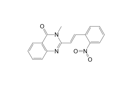 3-methyl-2-[(E)-2-(2-nitrophenyl)ethenyl]-4(3H)-quinazolinone
