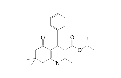 2,7,7-Trimethyl-5-oxo-4-phenyl-1,4,6,8-tetrahydroquinoline-3-carboxylic acid propan-2-yl ester