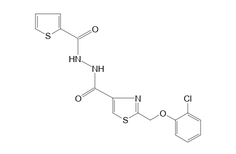 1-{{2-[(o-chlorophenoxy)methyl]-4-thiazolyl}carbonyl}-2-thenoylhydrazine